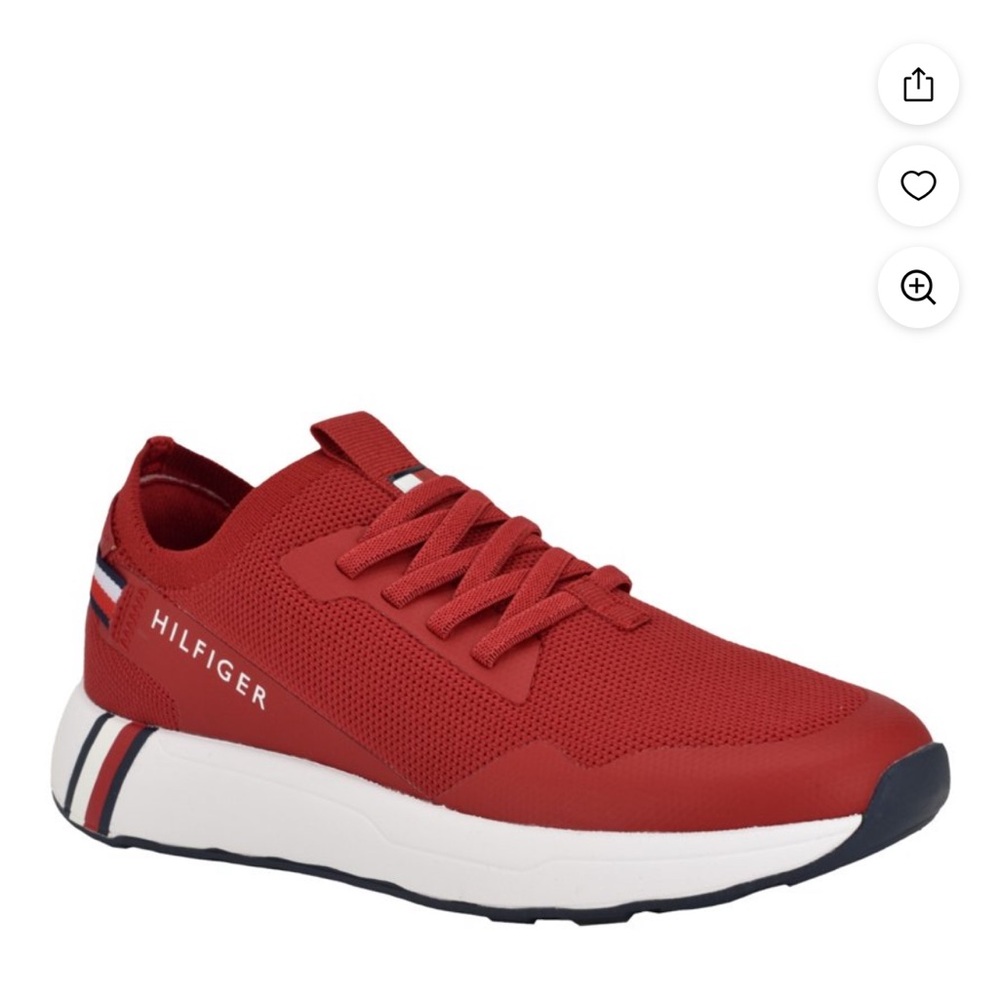 Tommy Hilfiger Medium Red Sneakers